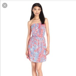 Lilly Pulitzer Windsor’s Strapless Pull-on Dress